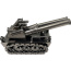 RW MINIS NON FIRING DOUBLE BARREL TANK 1:5 SCALE REPLICA