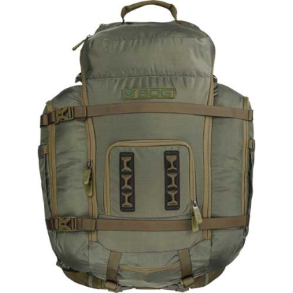 BOG HELIX 3500 BIVY BAG 420D 3500 CU IN ROLL TOP MOSS