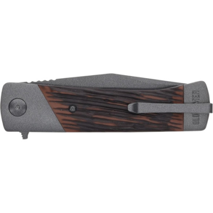 OLD TIMER KNIFE MANUAL FOLDER 3.75" LUXEWOOD LINER LOCK