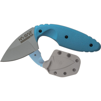 KA-BAR USSF TDI ASTRO KNIFE 2.31" FINE EDGE W/SHTH BLUE