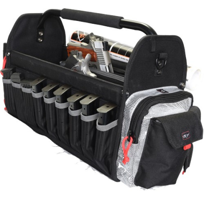 GPS RANGE TOTE BAG HOLD 6-AR &8 PISTOL MAGS PLUS 2 GUNS BL<