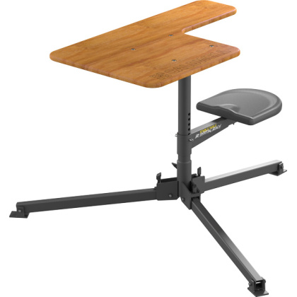 CALDWELL STABLE BENCH REST SHOOTING TABLE OAK TOP