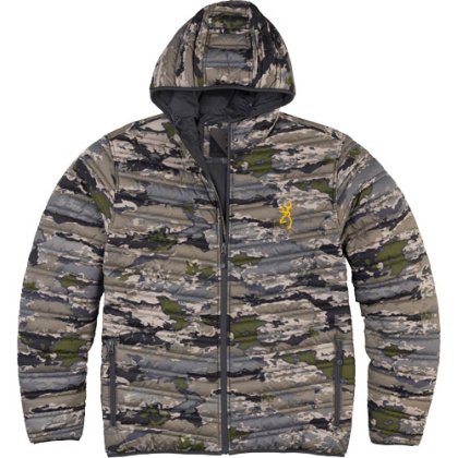 BROWNING PACKABLE PUFFER JACKET OVIX MEDIUM*!