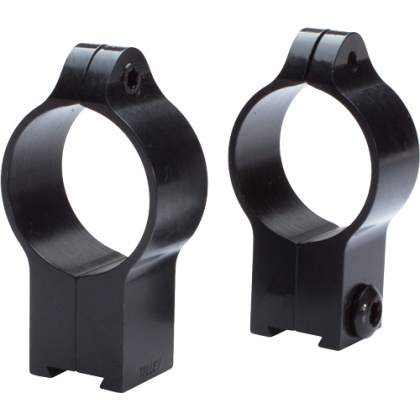 TALLEY 30MM 22 ANSCHUTZ STEEL RIMFIRE RINGS LOW FOR DOVETAI!