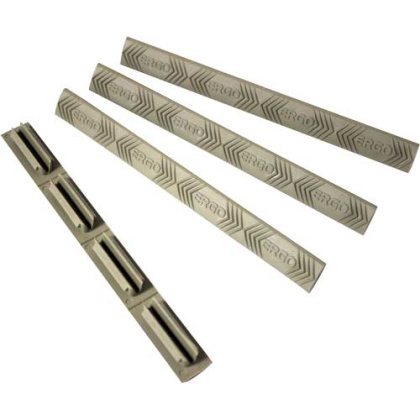 ERGO GRIP RAIL COVER WEDGE LOK M-LOK COMPATIBLE FDE 4 PACK!