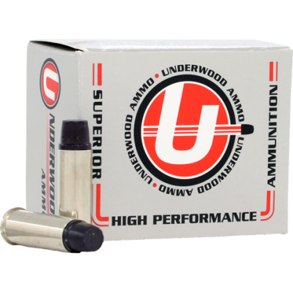 UNDERWOOD 41 REM MAG 230GR LEAD WADCUTTER 20RD 10BX/CS <