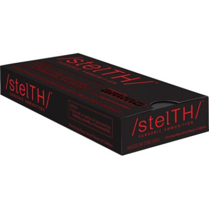 AMMO INC 9MM LUGER 147GR TMC STEALTH SUBSONIC 50RD 20BX/CS