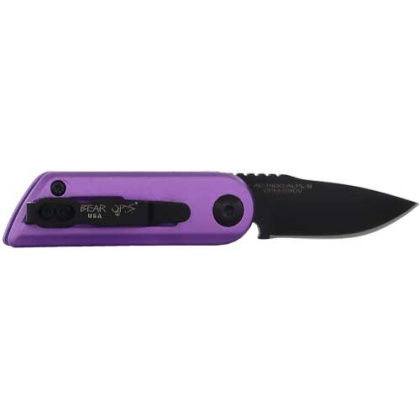 BEAR OPS BOLD ACTION PUSH BTTN AUTO 1.5" PURPLE/BLACK!