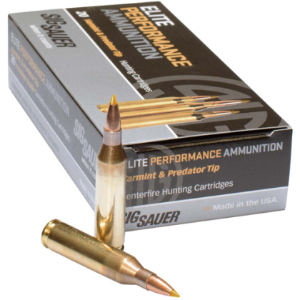 SIG 6MM CM 100GR ELITE TIPPED HUNTING 20RD 10BX/CS!