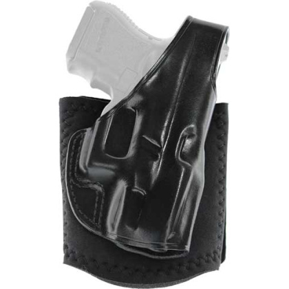 GALCO ANKLE GLOVE HOLSTER RH LTHR GITS GLOCK 26/27/33 BLK<