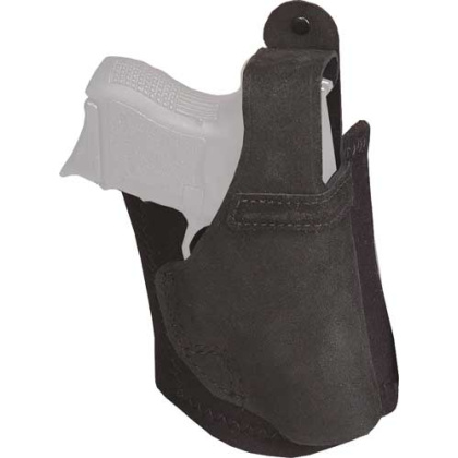 GALCO ANKLE LITE HOLSTER RH LTHR FITS GLOCK 26/27/33 BLK<