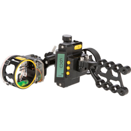 TROPHY RIDGE BOW SIGHT DIGITAL REACT 3-PIN .019/.010 RH BLACK