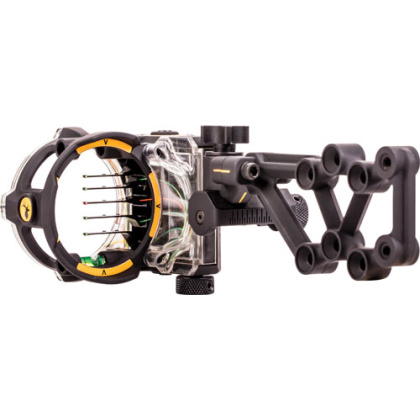 TROPHY RIDGE BOW SIGHT REACT H5 5-PIN .019 RH BLACK