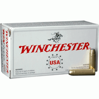 WINCHESTER WINCLEAN 38 SPECIAL 125GR. JSP 50RD 10BX/CS
