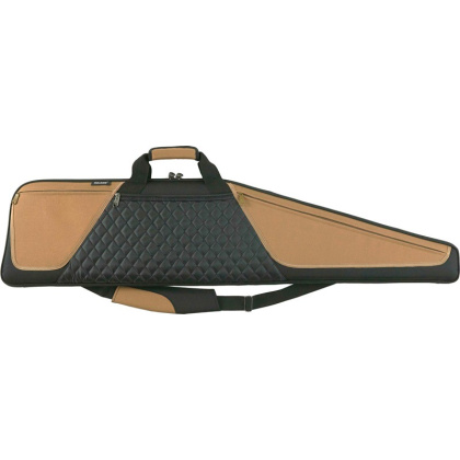 BULLDOG ELITE RIFLE CASE 44" BLACK W/ TAN TRIM<