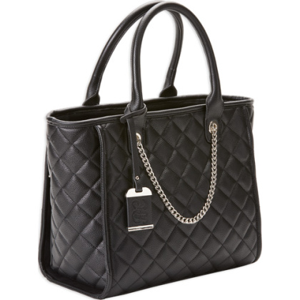 BULLDOG CONCEALED CARRY PURSE QUILTED TOTE STYLE BLACK<<