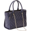 BULLDOG CONCEALED CARRY PURSE QUILTED TOTE STYLE NAVY<<