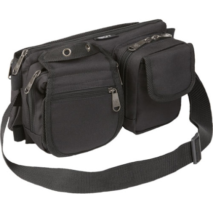 BULLDOG BDT DELUXE SATCHEL GO BAG/WAIST PACK W/MOLLE BLACK<