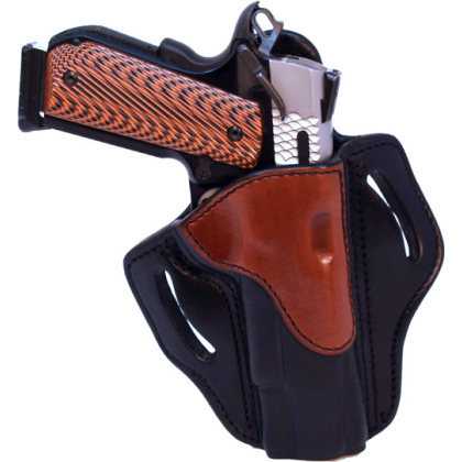 1791 BH1 BELT HOLSR OWB MULTI- FIT RH 1911 FRM 4-5" BRN ON BL