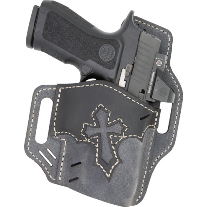 VERSACARRY COMPOUND ARC ANGEL OWB HOLSTER GREY/BLACK SIZE 3!