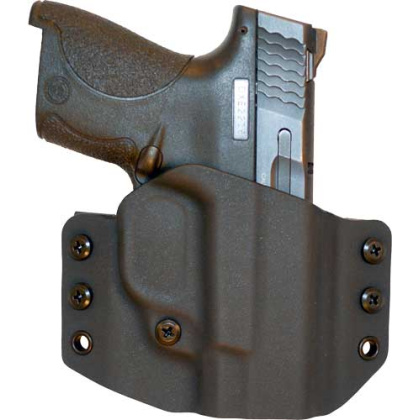 COMP-TAC WARRIOR HOLSTER OWB RH S&W 380 SHLD EZ BLACK!