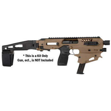 CAA MCK MICRO CONVERSION KIT S&W M&P 2.0 9/40 W/BRACE TAN