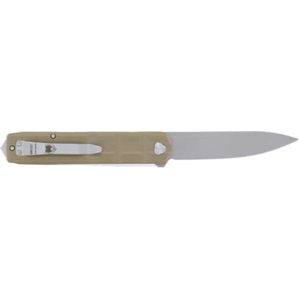 COBRATEC KUZIO FOLDER 3.12" TAN G10 D2 BLADE