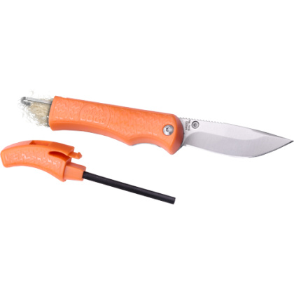 OUTDOOR EDGE IGNITRO W/FERRO ROD & STRIKER BUILT IN