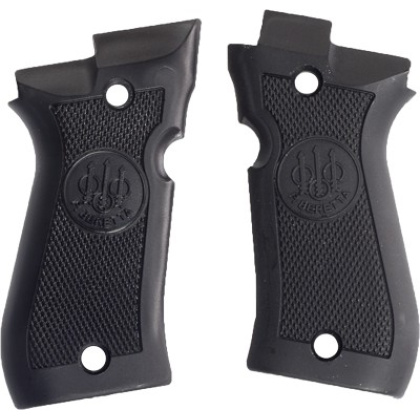 BERETTA GRIPS MODEL 84F/84FS FACTORY BLACK PLASTIC