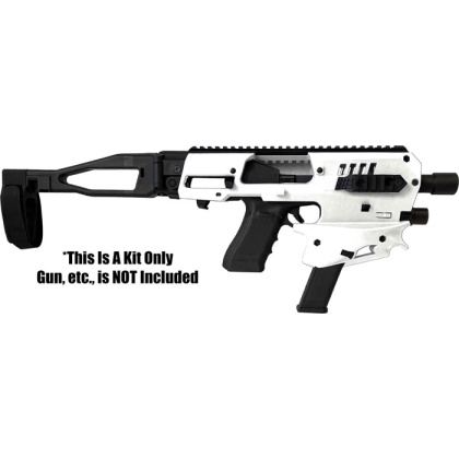 CAA MCK MICRO CONVERSN KIT GEN 2 FOR GLOCK 9/40 BRACE WHITE