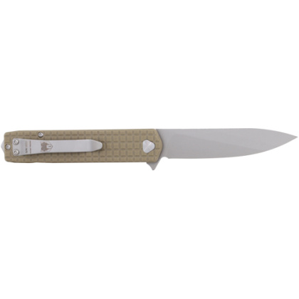 COBRATEC MEDIUM CAYDEN 3.25" TAN/SS D2 BLADE