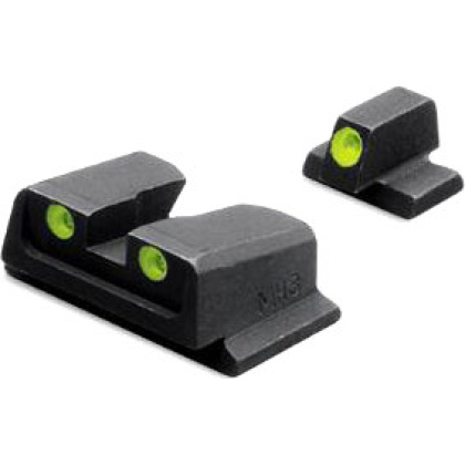 MEPROLIGHT NIGHT SIGHT SET GRN /GRN S&W M&P FULL SIZE/COMPACT