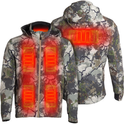 MOBILE WARMING MEN'S KCX KINGS TERRAIN HEATED JACKET X-LARGE