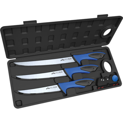 OUTDOOR EDGE REEL FLEX PAK 5 PIECE SET W/3 FILLET KNIVES
