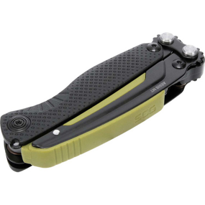 SOG MULTI-TOOL AEGIS BLACK/ MOSS W/4 TOOLS
