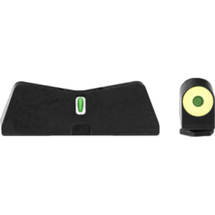 XS DXT2 BIG DOT YELLOW S&W M&P FULL SIZE/COMP DEF EXP SET!