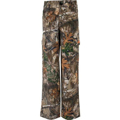 HABIT BEAR CAVE 6-POCKET YOUTH CAMO PANT REALTREE EDGE LARGE