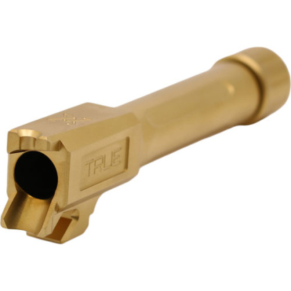 TRUE PRECISION SIG P320C BBL THREADED GOLD TIN