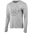 BERETTA T-SHIRT LS VINTAGE TRIDENT LARGE LIGHT GREY<