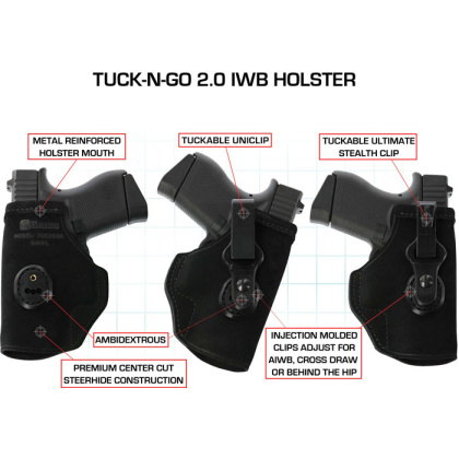 GALCO TUCK-N-GO ITP HOLSTER AMBI LEATHER SIG P290 BLK<