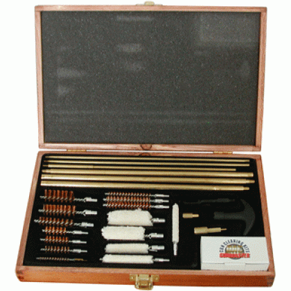 DAC UNIVERSAL GUN CLEANING KIT W/PRESENTATION CASE 35 PCS.