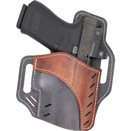 VERSACARRY HORIZON VINTAGE OWB HOLSTER GREY/TAN SIZE 4!