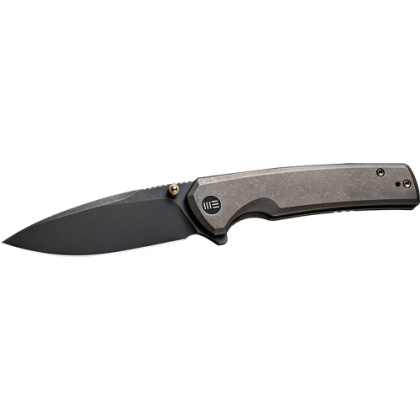 WE KNIFE SUBJUGATOR 3.48" BRONZE TITANIUM/BLACK STNWSH!