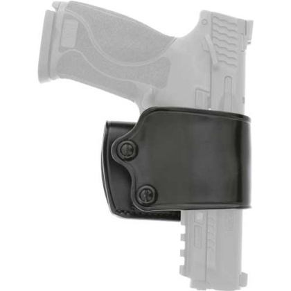 GALCO YAQUI BELT SLIDE HOLSTER RH 1911'S UP TO 5" BLACK<