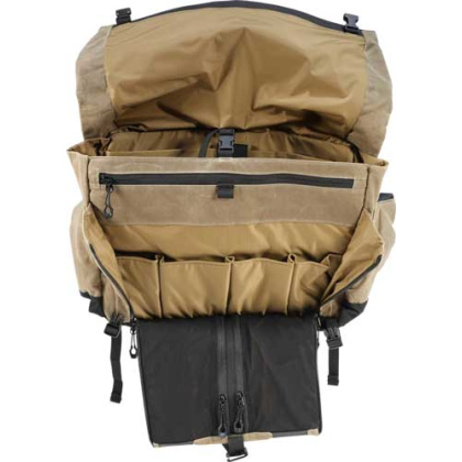 GREY GHOST GEAR WANDERER BAG 2.0 WAXED CANVAS FIELD TAN