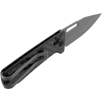 SOG KNIFE ULTRA XR CARBON FIBER 2.8" PLN EDGE GRAPHITE!