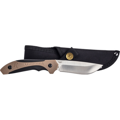 REMINGTON CUTLERY SPORTSMAN 8" SKINNER TAN/SS<