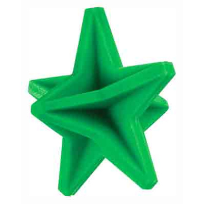 CHAMPION DURA-SEAL TARGET CRAZY BOUNCE STAR 5" DIA. GRN<