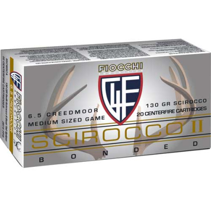 FIOCCHI 6.5 CM 130GR SCIROCCO 20RD 10BX/CS !