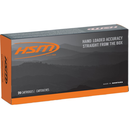 HSM 7MM REM MAG 160GR BONDED BULLET 20RD 20BX/CS  <<